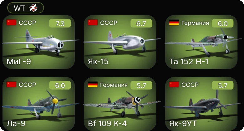 WT — 5 ранг: 2шт