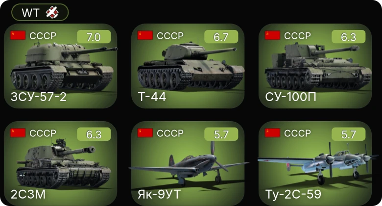 WT — 5 ранг: 1шт