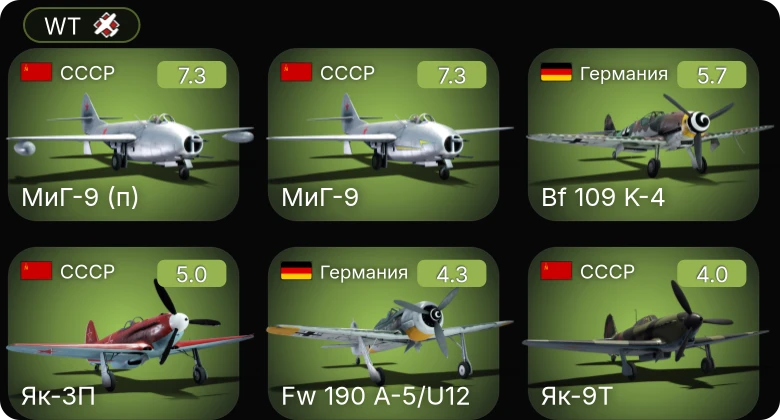 WT — 5 ранг: 2шт