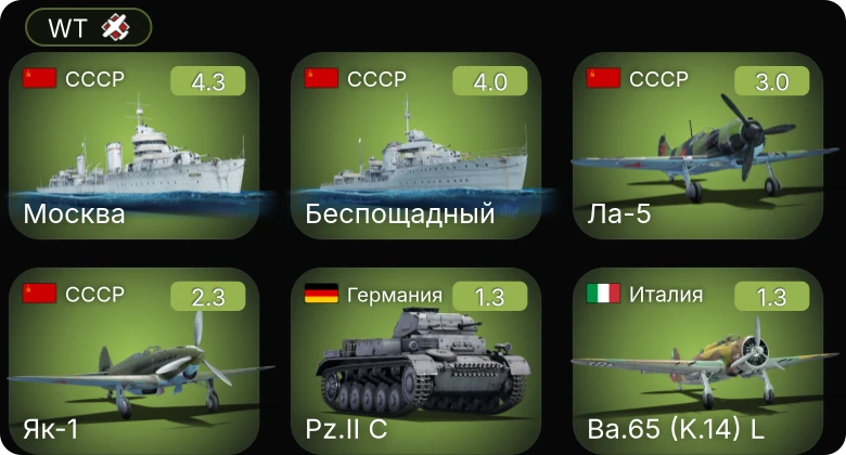 WT — Як-1 | Ла-5 | Москва | P-26A-34 M2 | P-26B-35