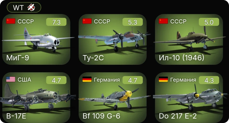 WT — 5 ранг: 1шт