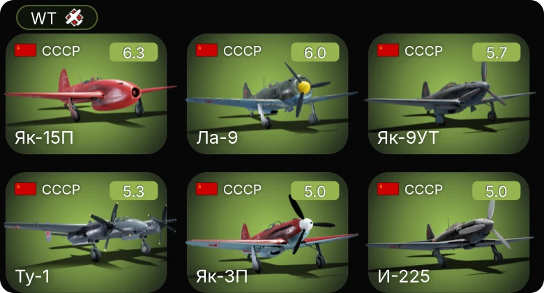 WT — 5 ранг: 1шт