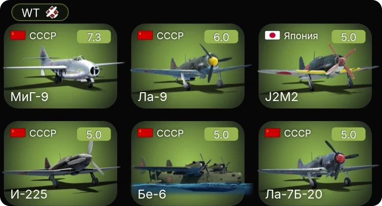 WT — 5 ранг: 1шт