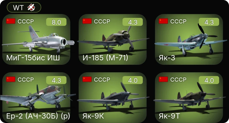 WT — 5 ранг: 1шт