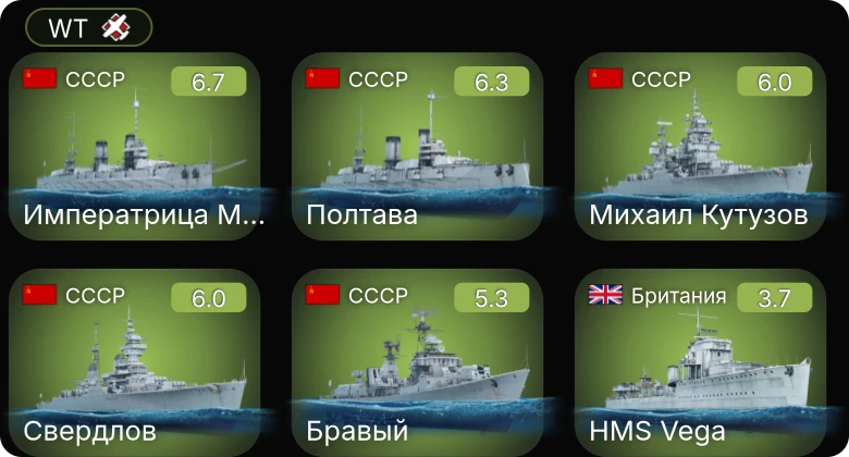 WT — 5 ранг: 2шт
