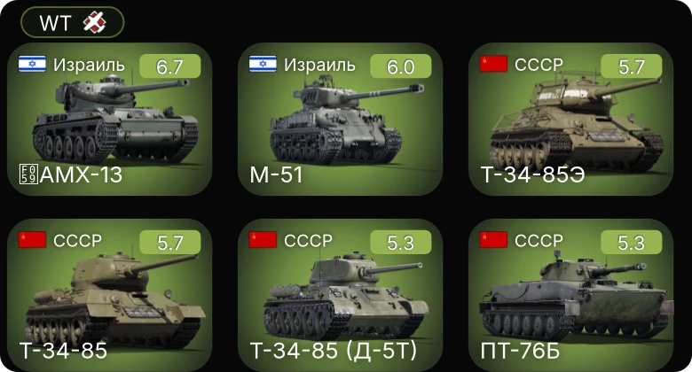 WT — AMX-13 | M-51 | TCM-20 | P-47D-25 | Hs 129 B-2 (Румыния)