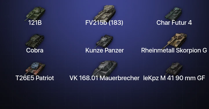 World of Tanks — 26 Топов  