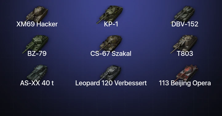 World of Tanks — 28 Топов | DBV-152 | CS-67 Szakal | BZ-79 | AS-XX 40 t 
