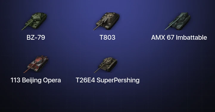 World of Tanks — 11 Топов | BZ-79 | AMX 67 Imbattable | T803 