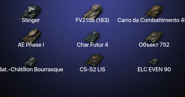 World of Tanks — 32 Топа | Carro da Combattimento 45 t | Stinger 