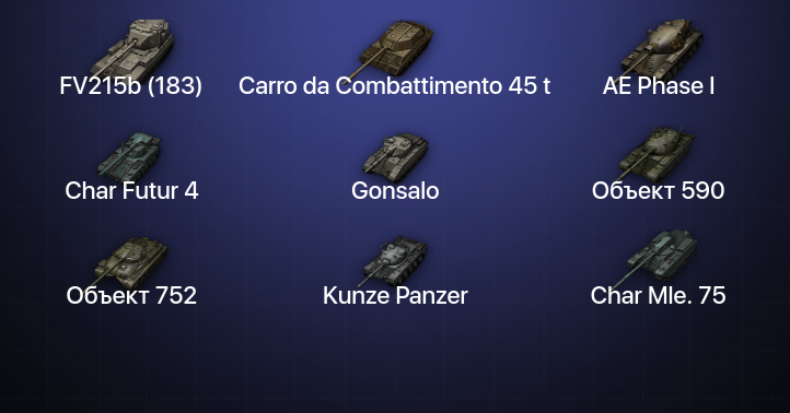 World of Tanks — 13 Топов | Carro da Combattimento 45 t 