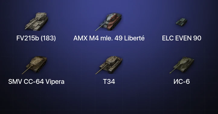 World of Tanks (EU) — 11 Топов  