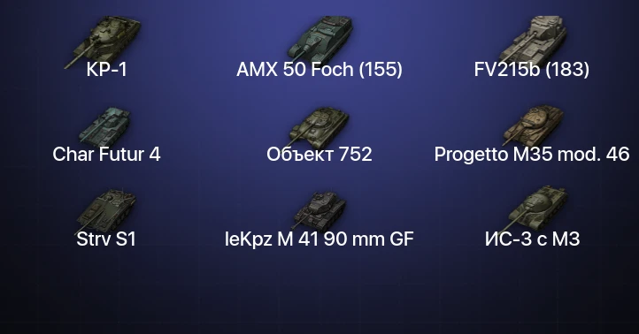World of Tanks — 13 Топов | КР-1 