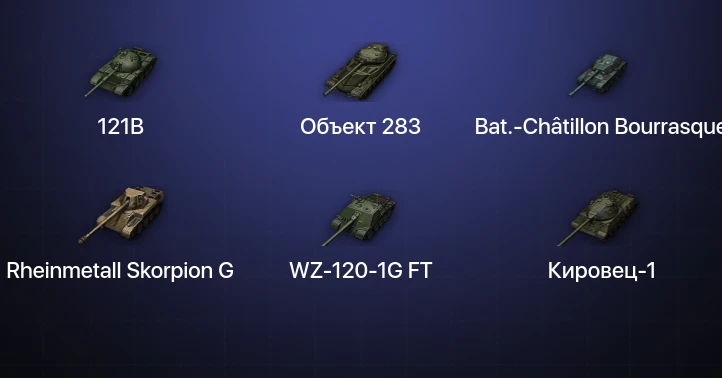 World of Tanks — 4 Топа  