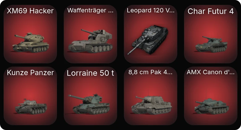 World of Tanks (EU) — 23 Топа | XM69 Hacker | Leopard 120 Verbessert 