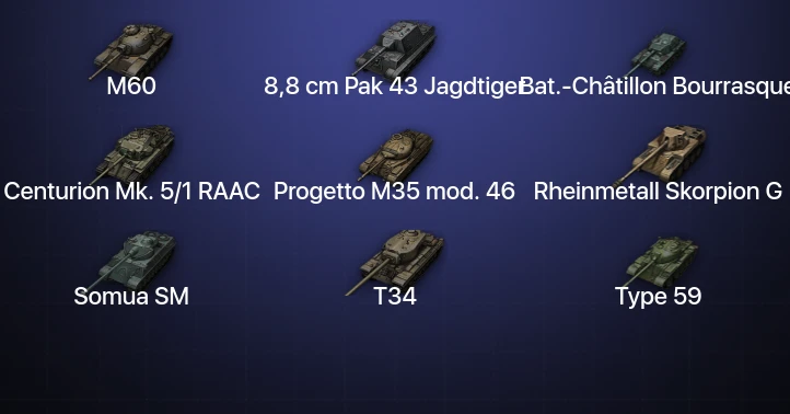 World of Tanks — 17 Топов  