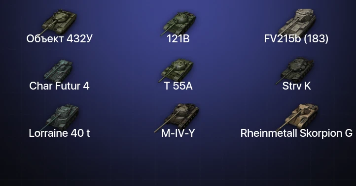 World of Tanks — 14 Топов | Объект 432У 