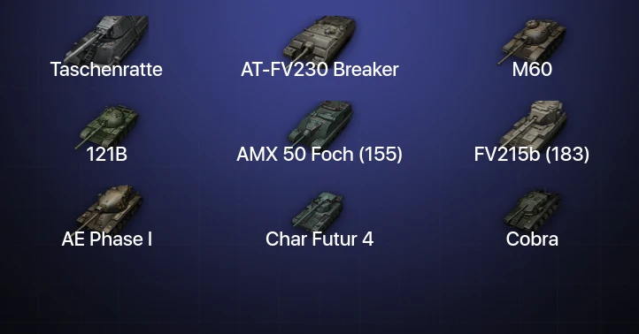 World of Tanks — 23 Топа | AT-FV230 Breaker | Taschenratte 