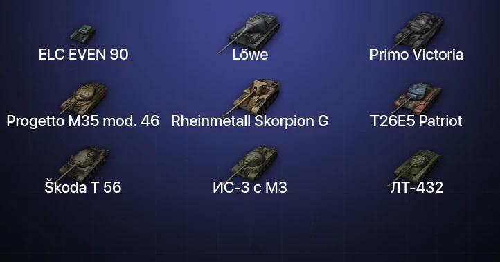 World of Tanks — 3 Топа  
