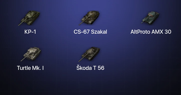 World of Tanks — 11 Топов | CS-67 Szakal | КР-1 