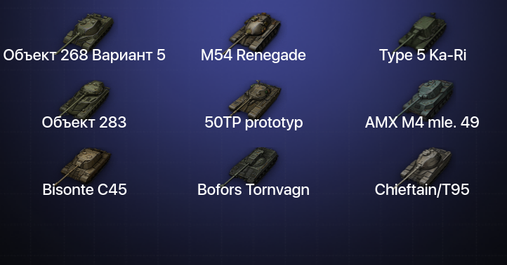 World of Tanks — 3 Топа  