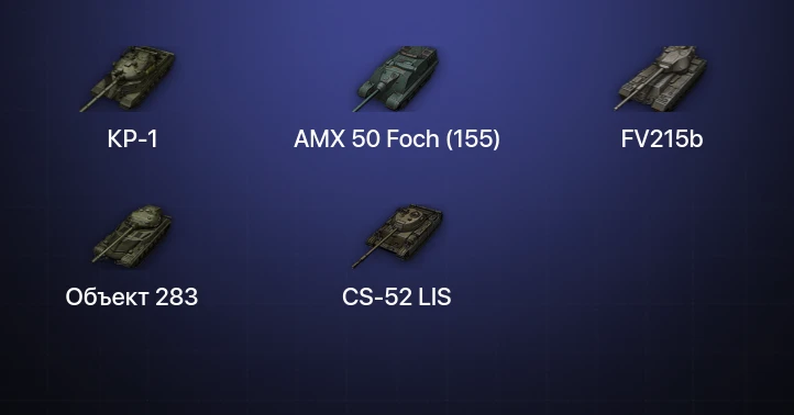 World of Tanks — 7 Топов | КР-1 