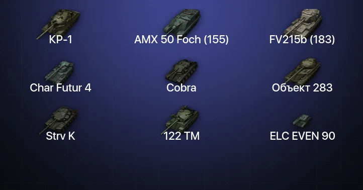 World of Tanks — 15 Топов | КР-1 