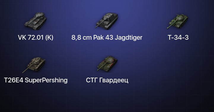 World of Tanks — 8 Топов | VK 72.01 (K) 