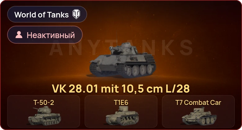World of Tanks — Неактив | 6 Премов 