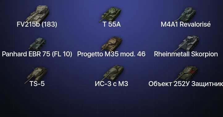World of Tanks — 12 Топов  