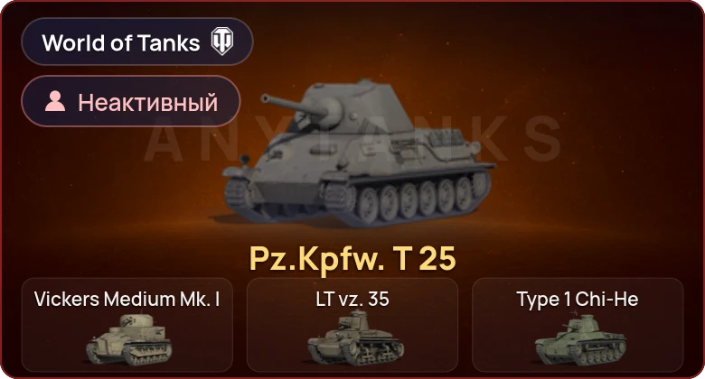 World of Tanks — Неактив | 1 Прем 