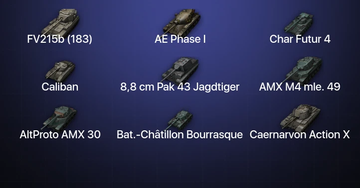 World of Tanks — 16 Топов  