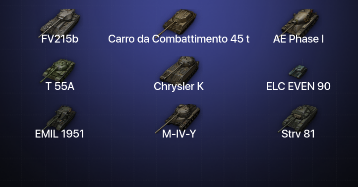 World of Tanks — 22 Топа | Carro da Combattimento 45 t 