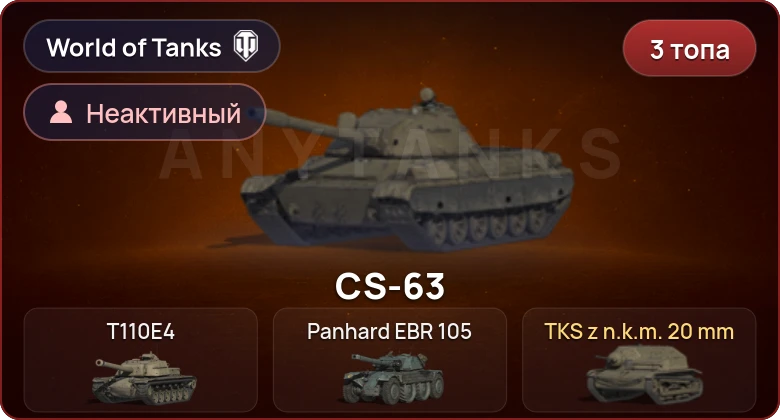 World of Tanks — Неактив | 3 Топа  
