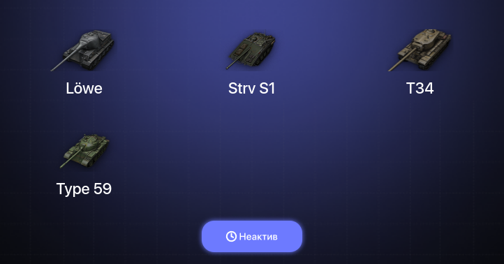 World of Tanks — Неактив | 8 Топов  