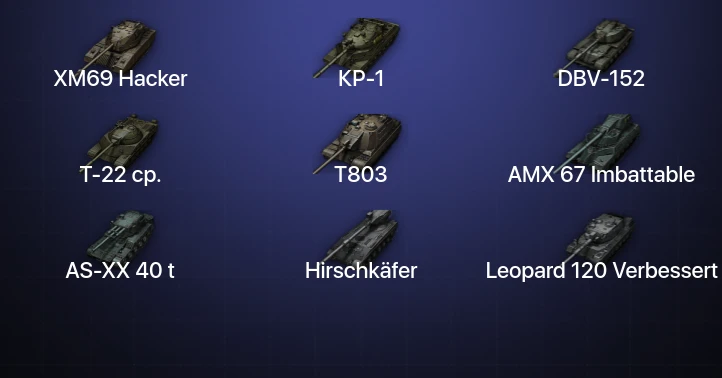 World of Tanks — 48 Топов | DBV-152 | AS-XX 40 t | AMX 67 Imbattable | XM69 Hacker 