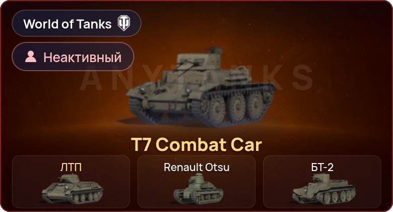 Аккаунт World of Tanks: Неактив | 2 Према 
