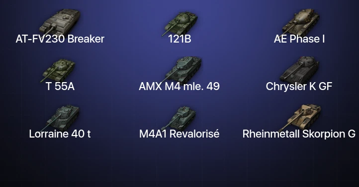 World of Tanks — 12 Топов | AT-FV230 Breaker 
