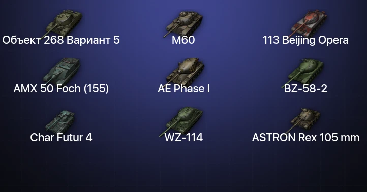 World of Tanks — 22 Топа  