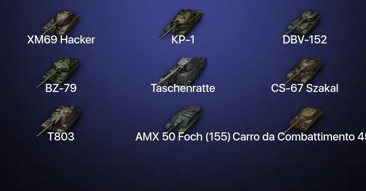 World of Tanks — 38 Топов | DBV-152 | CS-67 Szakal | BZ-79 | XM69 Hacker 