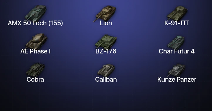 World of Tanks — 26 Топов  