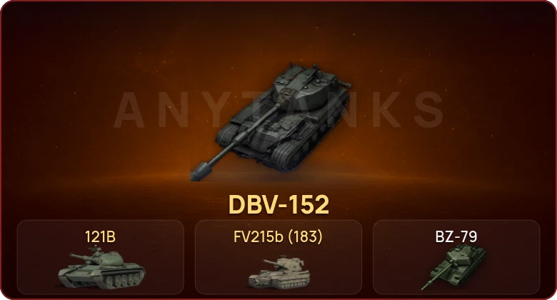 World of Tanks — Неактив | 13 Топов | BZ-79 | AT-FV230 Breaker | DBV-152 
