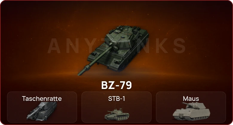 World of Tanks — Неактив | 7 Топов | BZ-79 | Taschenratte  | Смена пароля