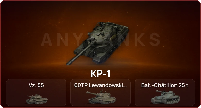 World of Tanks — Неактив | 15 Топов | КР-1 