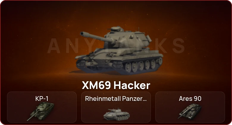 World of Tanks — Неактив | 4 Топа | XM69 Hacker | КР-1  | Смена пароля