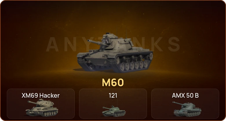 Аккаунт World of Tanks: 16 Топов | XM69 Hacker 