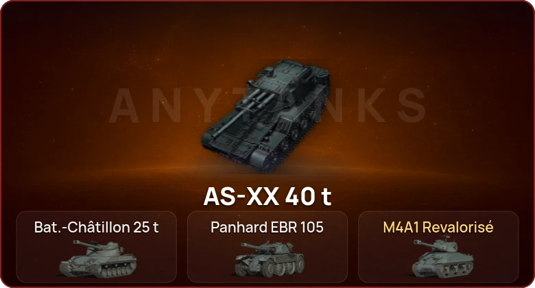 World of Tanks — Неактив | 3 Топа | AS-XX 40 t 