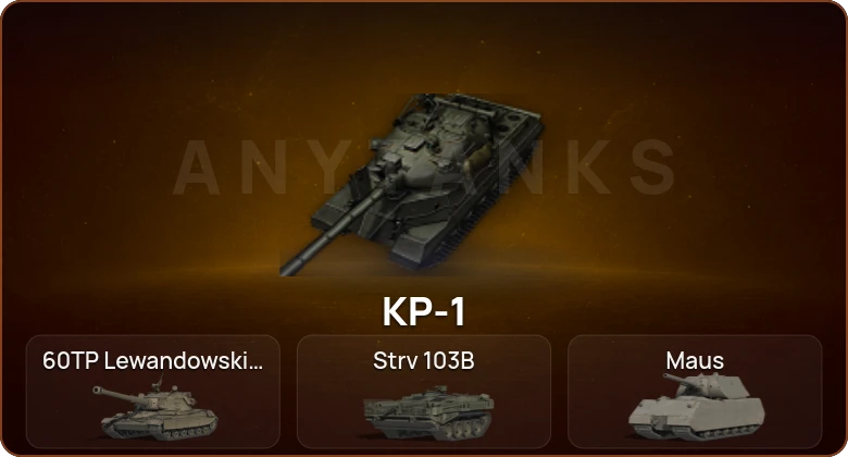 World of Tanks — 5 Топов | КР-1  | Смена пароля