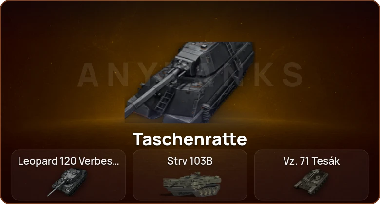 World of Tanks — 10 Топов | Taschenratte | Leopard 120 Verbessert 