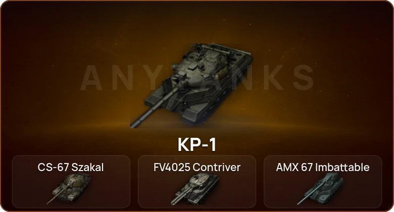 World of Tanks — 17 Топов | КР-1 | CS-67 Szakal | FV4025 Contriver | AMX 67 Imbattable 